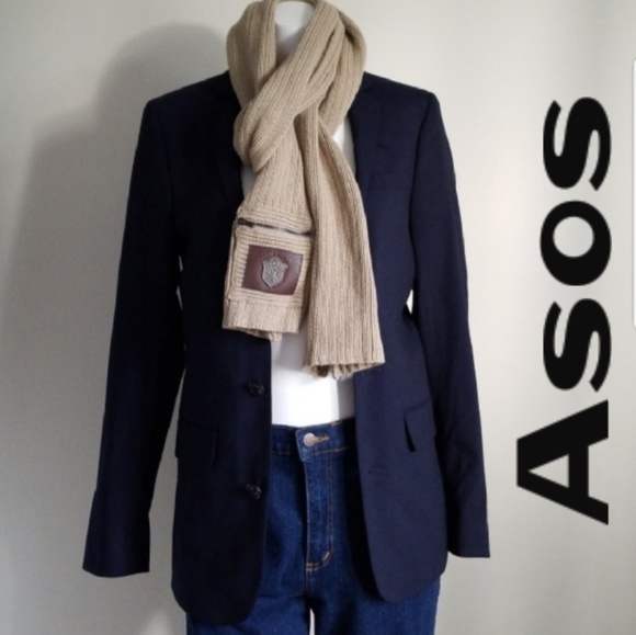 ASOS Other - ASOS Two Buttons Blue Blazer - Size 32" Reg